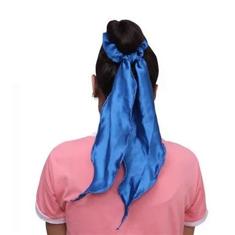 Scarf Ribbon Scrunchies - Polka Dot Scarf Hair Scrunchies Manufacturer ...