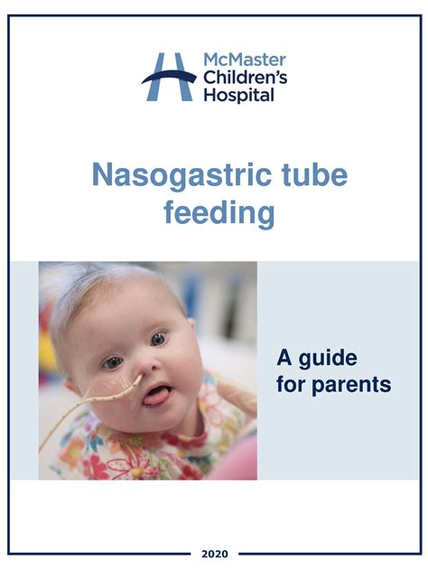 Nasogastric-Tube-Feeding - Nasogastric tube feeding A guide for parents ...