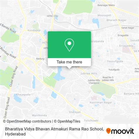 How to Get to Bharatiya Vidya Bhavan Atmakuri Rama Rao School in Ranga ...