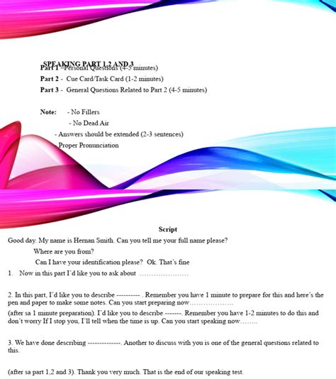 Image result for Talking Guide Script Template