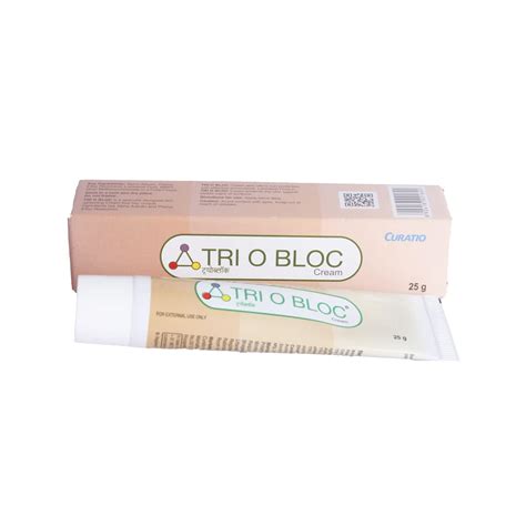 Tri O Bloc - Tube of 25g Cream : Amazon.in: Health & Personal Care