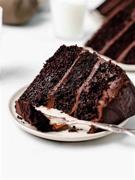 Triple Chocolate Layer Cake Triple Dark Chocolate Cake