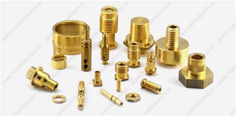 Royal Fasteners : Brass Turned Components