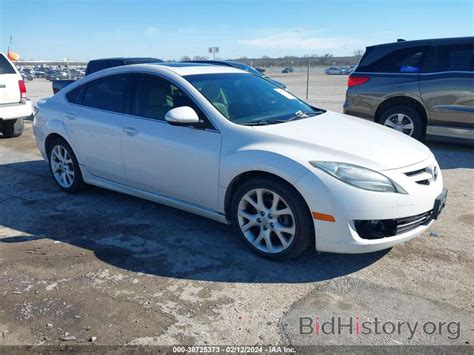 Report 1YVHZ8CBXC5M33122 MAZDA MAZDA6 2012 White Gasoline - price and damage history