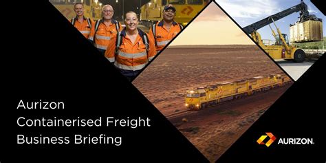 Aurizon Containerised Freight Business Briefing - Melbourne, Hilton ...