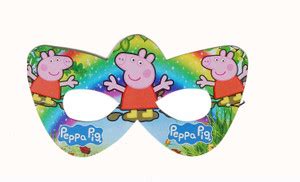 VEDANSHI Peppa Pig eye Masks for Theme Party Party Mask Price in India ...