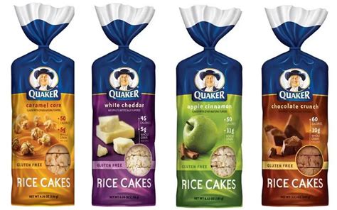 Buy Quaker Rice Cakes Variety Bundle - Pack of 4 Flavors, Chocolate ...