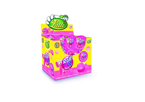 Buy Lutti Roll Up Tutti Fruity Bubble Gum, 29 gm (Pack Of 24) Online at ...