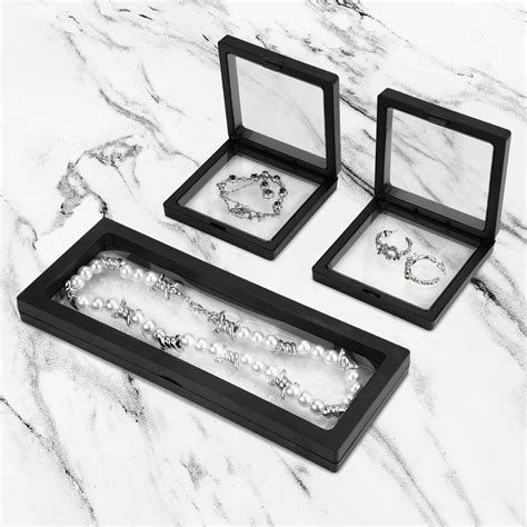 QUMENEY 2PCS 3D Floating Frame Display Stands, Transparent India | Ubuy