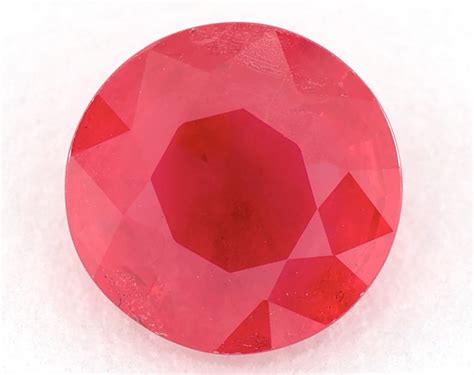 1.28 Carat Round Natural Ruby-21956