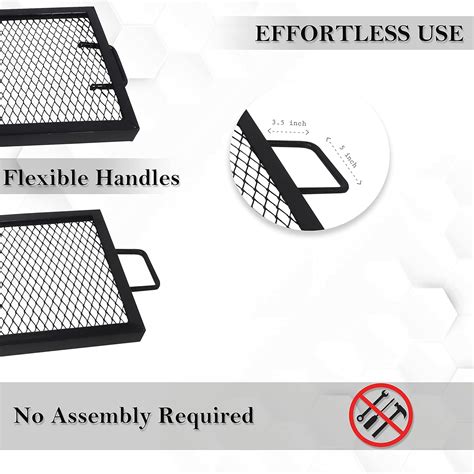 Buy Simond Store Heavy-Duty X-Mark Cooking Grill Grate, 40-Inch Square ...