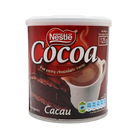 NESTLÉ® cocoa powder 125g tin - H A Ramtoola Online Store | No 1 ...