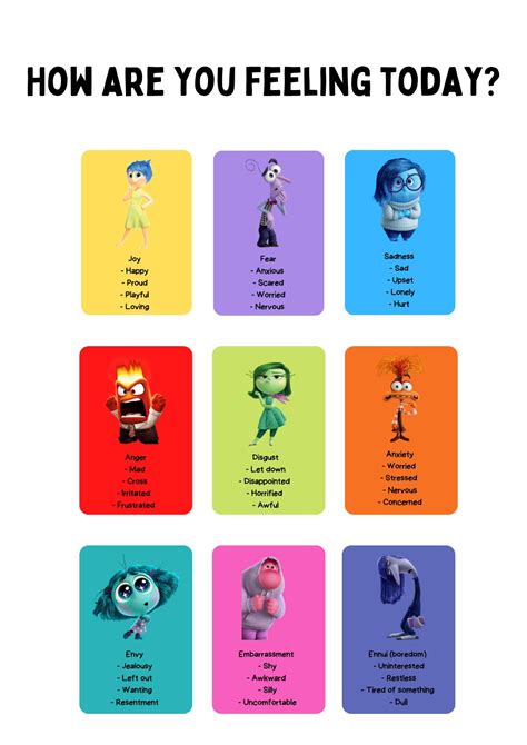 Inside out 2 emotion check in inside out 2 characters etsy uk – Artofit