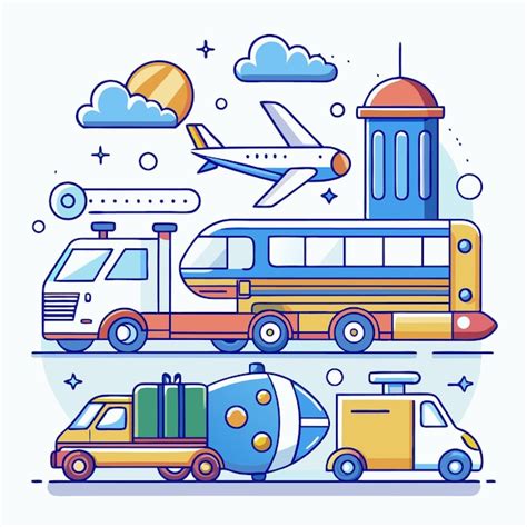 Transportation Car in Cartoon 的图像结果