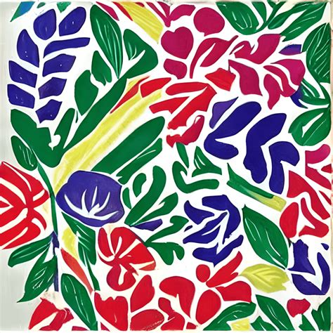 Beautiful Paper Cut Patterns by Henri Matisse · Creative Fabrica