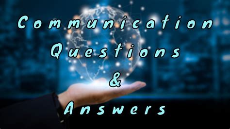 Communication Questions 的图像结果