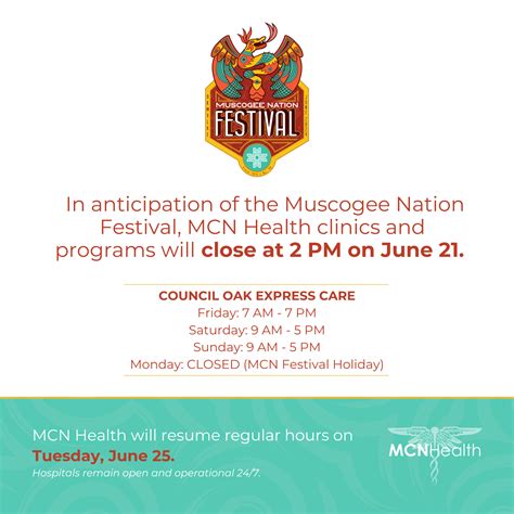 Okmulgee Medical Center - Muscogee Creek Nation Department of Health ...
