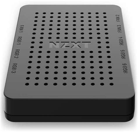 NZXT RGB & Fan Controller - AC-CRFR0-B1-6 RGB Lighting Channels - 3 Fan ...
