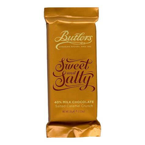 Butlers 40% Milk Salted Caramel Crunch, Imported Chocolates, Ideal for ...