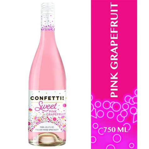 Confetti Sweet Pink Grapefruit (750 ml) Delivery or Pickup Near Me ...