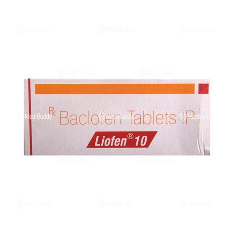 Liofen 10 Tablet: Price, Uses, Side Effects & How to Use - MediBuddy
