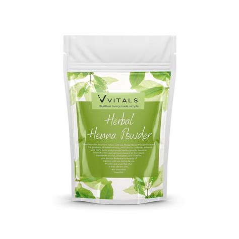 Buy Vvitals 100% Pure Henna (Mehendi) Powder for Hair Colour - 350 gm ...