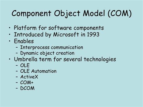 Image result for Component Services Overview