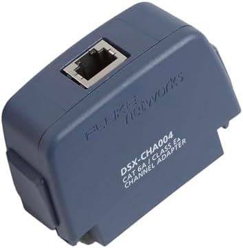 Fluke Netowrks DSX-CHA004, Single DSX CAT 6A/Class EA Channel Adapter ...