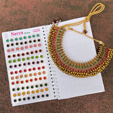 Full stone work Bindi book – Nakshatra Chennai