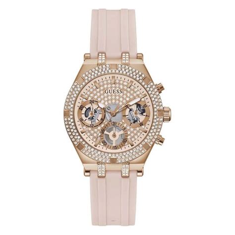 GUESS HEIRESS Women Rose Gold Round Dial Analog Watch - GW0407L3 – The ...