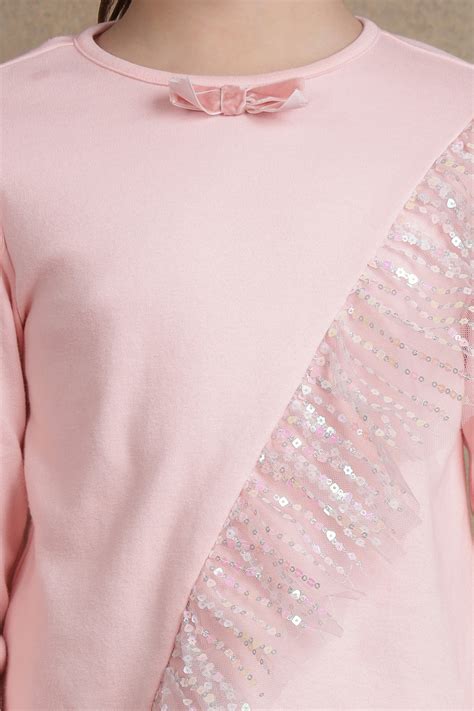 Buy Girls Pink Top – Soft Cotton Fabric | One Friday