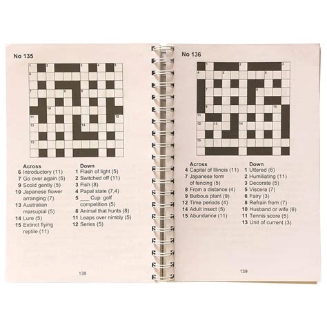 Large Print Crossword Puzzles: More Than 200 Puzzles To Complete