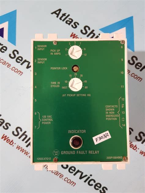 Cutler-Hammer Ground Fault Relay 1293C47G12 – Atlas Shipcare Services