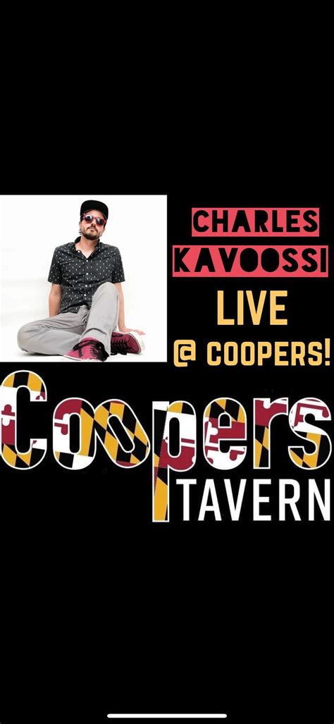 Charles Kavoossi LIVE!, 173 Mitchells Chance Rd, Edgewater, MD, 17 May ...