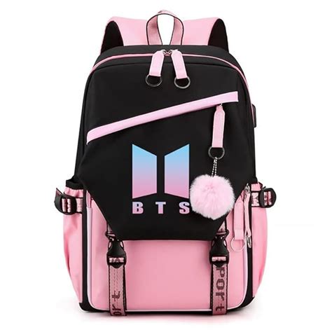 Buy PALAY® BTS Backpack For Boys Kpop BTS Bangtan School Backback For ...