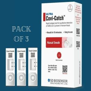 ULTRA Covi-Catch Covid-19 Rapid antigen test for qualitative detection ...