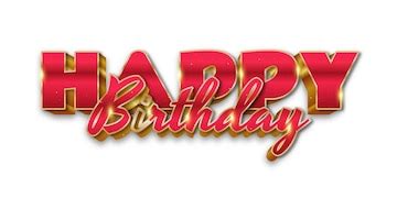 Red Happy Birthday Script 的图像结果