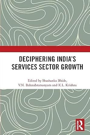 Buy Deciphering India's Services Sector Growth Book Online at Low ...