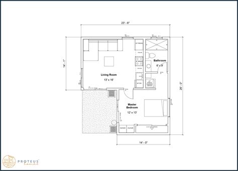 ADU Above Garage Floor Plans | Proteus Homes