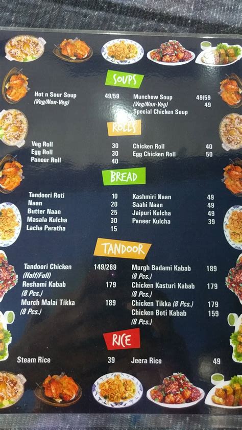 Menu at ABI'S KITCHEN, Rourkela