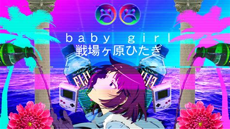 [100+] Vaporwave Anime Wallpapers | Wallpapers.com