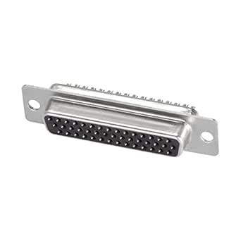 uxcell D-sub Connector DB44 Female Socket 44-pin 3-row High Density ...