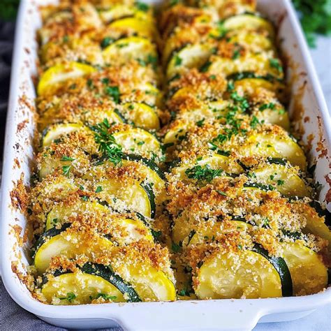 Zucchini & Squash Casserole - Kitchen By Vera