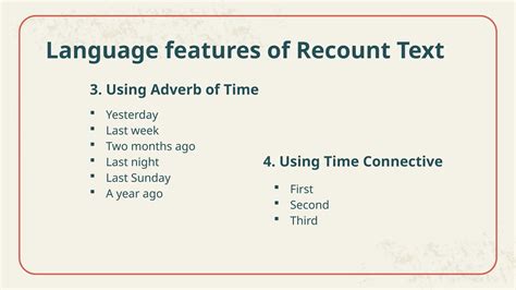 Recount Text for junior high school students by Izza Audina | PPTX