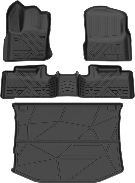 Amazon.com: Floor Mats & Cargo Liner Set for 2016-2021 Jeep Grand ...