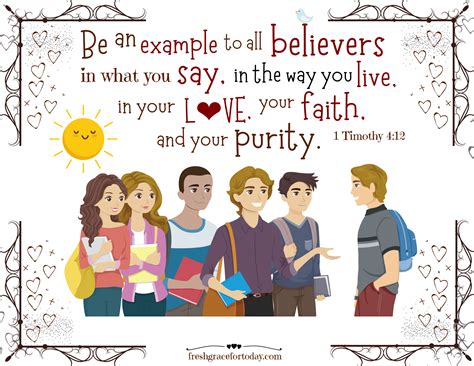 Encouraging Bible Verses for Teens - with Printable Graphics - Fresh ...