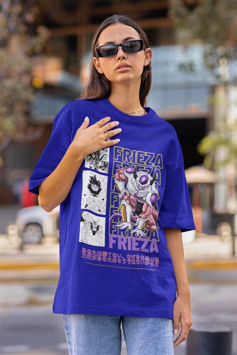 Frieza | Dragon Ball Z | Oversized Half Sleeve Unisex Tee | Broke Meme ...