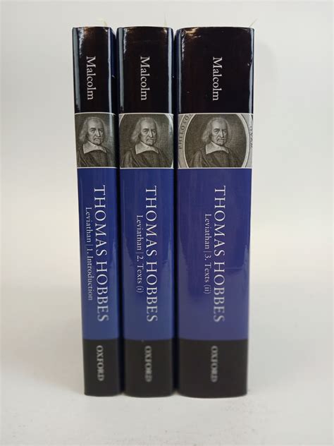LEVIATHAN (CLARENDON EDITION OF THE WORKS OF THOMAS HOBBES ; VOLUME III ...