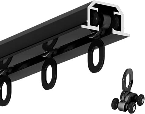 Heavy Duty Curtain Tracks Rods System - 2 4 6 8 10m Length - Curtain ...