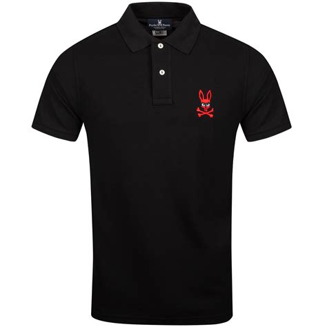 Mischief Bunny Polo Black - AW19 | Polo | Psycho Bunny | All Square Golf
